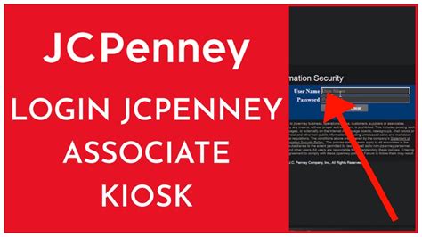 jcpenney associate kiosk login|jcpenney associate log in.